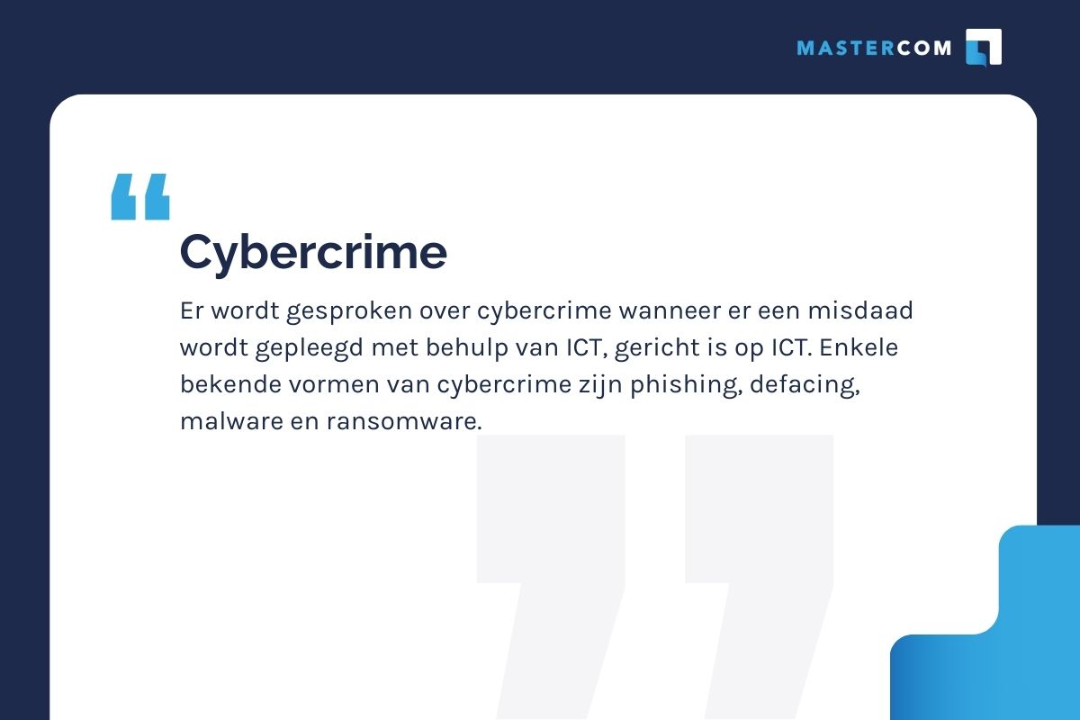 Wat is cybercrime