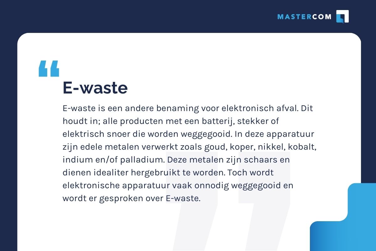 Wat is e-waste