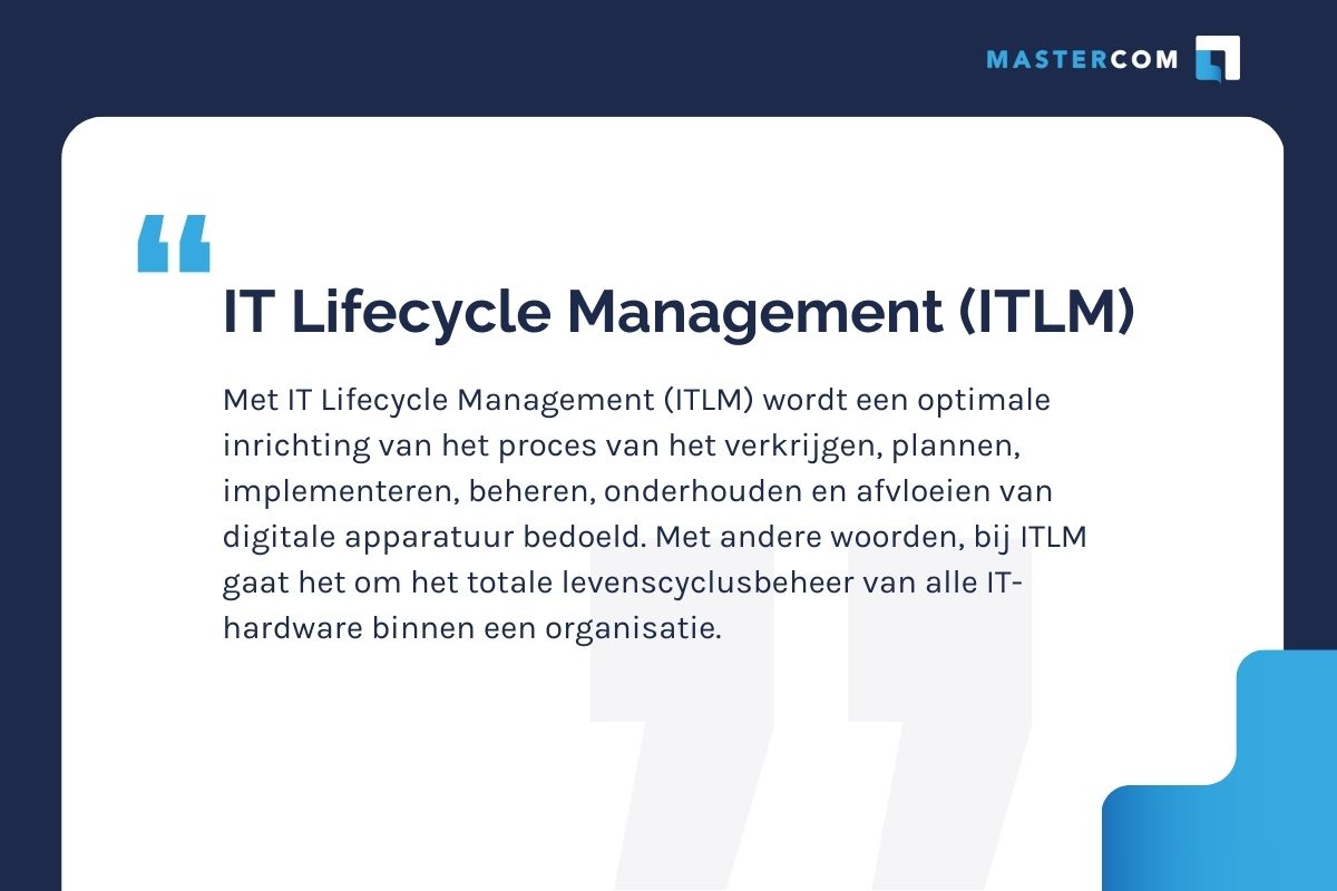 Wat is IT lifecycle management